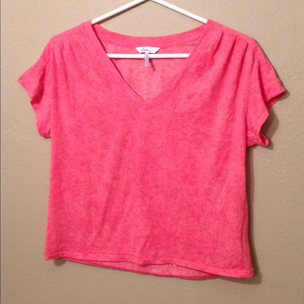 Kirra Salmon Crop Top